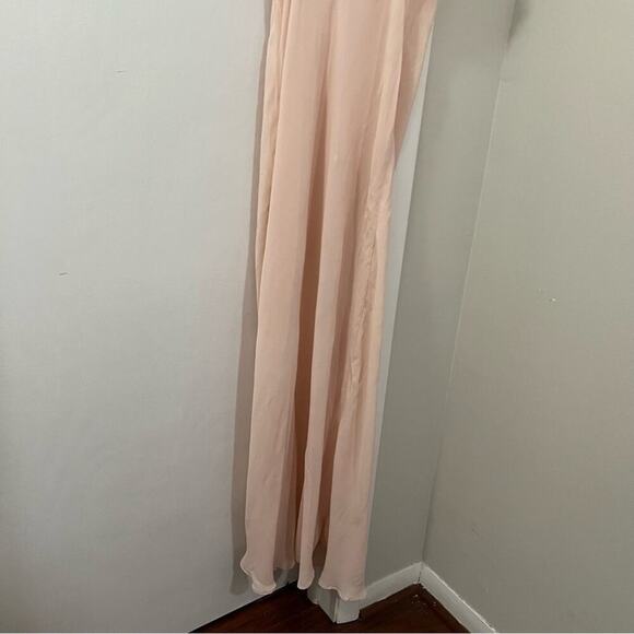 Free People Pink Midnight Magic Maxi Slip Size Large - Picture 10 of 13